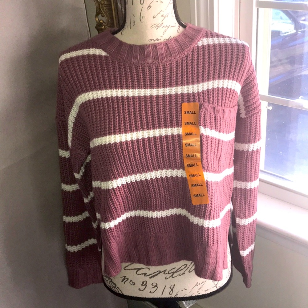 Hippie Rose waffle Pullover